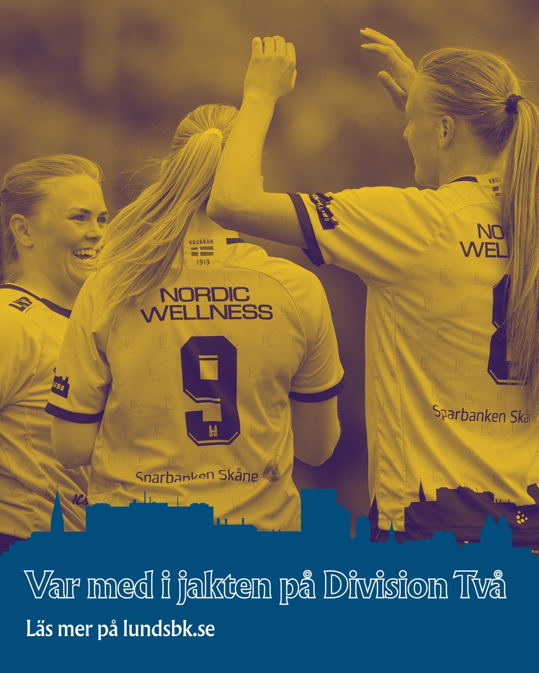 Vi söker fler spelare till vårt damlag – var med i jakten på Division Två